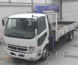 Самопогрузчик Mitsubishi FUSO с КМУ Tadano 2009 года б/у