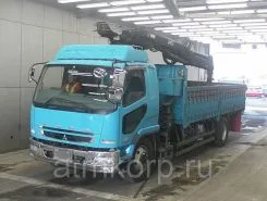 Самопогрузчик Mitsubishi FUSO с КМУ Hiab 2008 года б/у