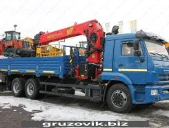 Самопогрузчик Камаз 65117 с КМУ Palfinger ИТ 200 2019 года б/у фото 2