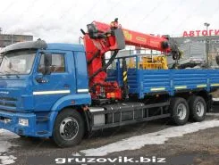 Самопогрузчик Камаз 65117 с КМУ Palfinger ИТ 200 2019 года б/у фото 3