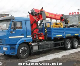 Самопогрузчик Камаз 65117 с КМУ Palfinger ИТ 200 2019 года б/у фото 3