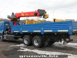 Самопогрузчик Камаз 65117 с КМУ Palfinger ИТ 200 2019 года б/у фото 5