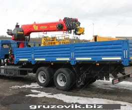 Самопогрузчик Камаз 65117 с КМУ Palfinger ИТ 200 2019 года б/у фото 5