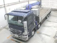 Самопогрузчик Mitsubishi FUSO с КМУ Tadano 2011 года б/у