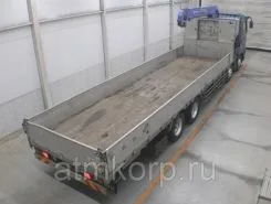 Самопогрузчик Mitsubishi FUSO с КМУ Tadano 2011 года б/у фото 2