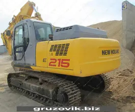 Экскаватор New Holland E215 2005 года б/у фото 2