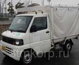 Тентованный грузовик Тентованный грузовик  Mitsubishi 2008 года б/у