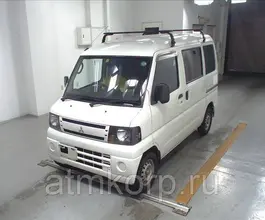 Микроавтобус Mitsubishi MINICAB VAN кузов U61V 2010 года б/у фото 2