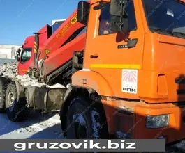 Тягач с КМУ Palfinger РК 15500 2016 года б/у фото 2