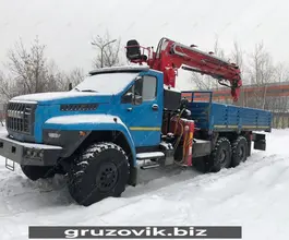 Самопогрузчик Урал 4320 NEXT с КМУ CS Machinery CSS 303M 2019 года б/у