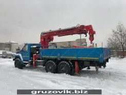 Самопогрузчик Урал 4320 NEXT с КМУ CS Machinery CSS 303M 2019 года б/у фото 3