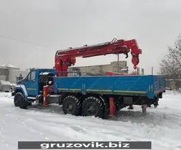 Самопогрузчик Урал 4320 NEXT с КМУ CS Machinery CSS 303M 2019 года б/у фото 3