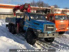 Самопогрузчик Урал 4320 NEXT с КМУ CS Machinery CSS 303M 2019 года б/у фото 4