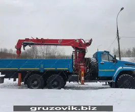 Самопогрузчик Урал 4320 NEXT с КМУ CS Machinery CSS 303M 2019 года б/у фото 5