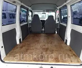 Микроавтобус Mitsubishi MINICAB VAN кузов U61V 2010 года б/у фото 3