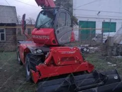 Телескопический погрузчик Manitou MRT-X 2150 Privilege Plus 2013 года б/у фото 5