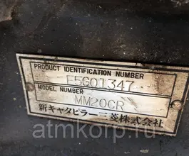 Экскаватор Mitsubishi EDAMOTO MM20CR 2004 года б/у фото 5