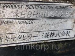 Экскаватор Mitsubishi MM30SR-3 2000 года б/у фото 4