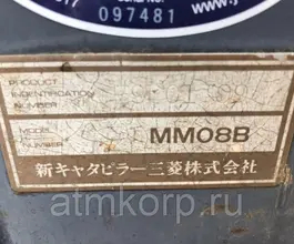 Экскаватор MITSUBISHI MM08B 2018 года б/у фото 4