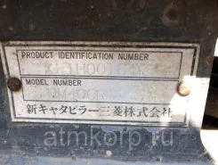 Экскаватор Mitsubishi MM40CR 1998 года б/у фото 5