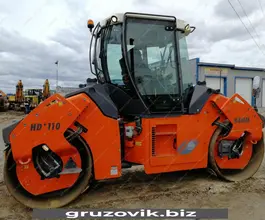 Дорожный каток HAMM HD 110 2013 года б/у