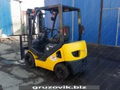 Вилочный погрузчик Komatsu FD15T-21 2010 года б/у фото 2