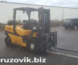 Вилочный погрузчик Yale GLP55VX V2214 2009 года б/у фото 3