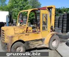 Вилочный погрузчик HYSTER H80 1984 года б/у фото 2