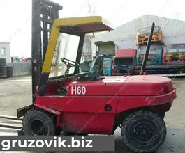 Вилочный погрузчик Linde H 600 Gabelstapler 1984 года б/у фото 2