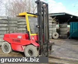 Вилочный погрузчик Linde H 600 Gabelstapler 1984 года б/у фото 3