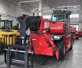 Телескопический погрузчик Manitou MRT 3255 2017 года б/у фото 2