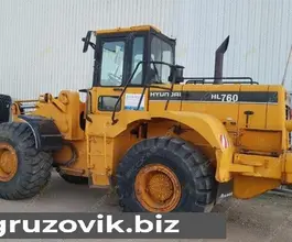 Фронтальный погрузчик HYUNDAI HL 760 2002 года б/у фото 4