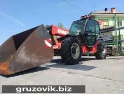 Телескопический погрузчик Manitou MLT 735 2015 года б/у фото 3