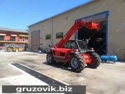 Телескопический погрузчик Manitou 628 2002 года б/у фото 2