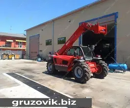 Телескопический погрузчик Manitou 628 2002 года б/у фото 2
