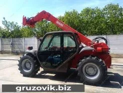 Телескопический погрузчик Manitou 628 2002 года б/у фото 3