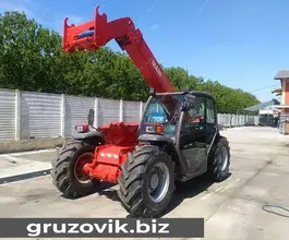 Телескопический погрузчик Manitou 628 2002 года б/у фото 4