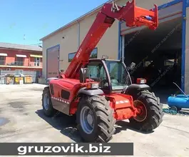 Телескопический погрузчик Manitou 628 2002 года б/у фото 5