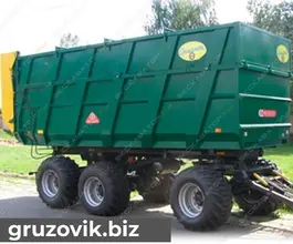 Самосвальный прицеп КруВиС 3ПТС-19 2015 года б/у
