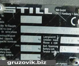 Штабелер Still EGV-S14LB 2006 года б/у фото 5