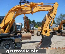 Экскаватор Hyundai R170-7 2004 года б/у фото 2