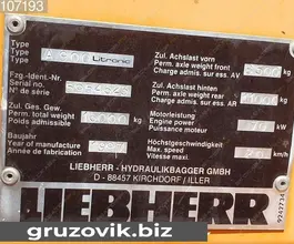 Экскаватор-погрузчик Liebherr A900 в 1997 года б/у фото 3