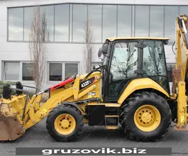 Экскаватор-погрузчик Caterpillar 432F 2017 года б/у фото 2