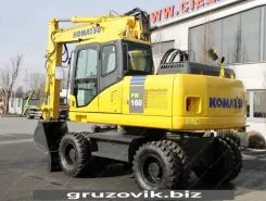 Экскаватор Komatsu PW160-7 2011 года б/у фото 2