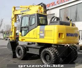 Экскаватор Komatsu PW160-7 2011 года б/у фото 2