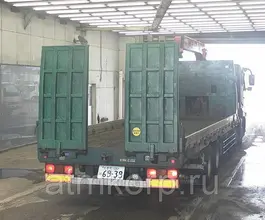Самопогрузчик Mitsubishi SUPER GREAT с КМУ Unic Eco URU504N 2009 года б/у фото 2