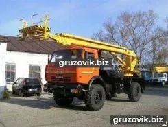 Автовышка Автовышка  Камаз 43502 2016 года новый фото 2