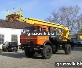 Автовышка Автовышка  Камаз 43502 2016 года новый фото 2