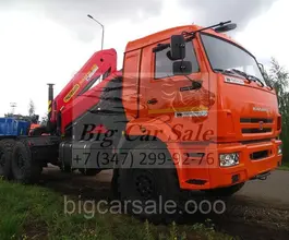 Тягач с КМУ Камаз 43118 2018 года новый