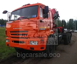 Тягач с КМУ Камаз 43118 2018 года новый фото 3